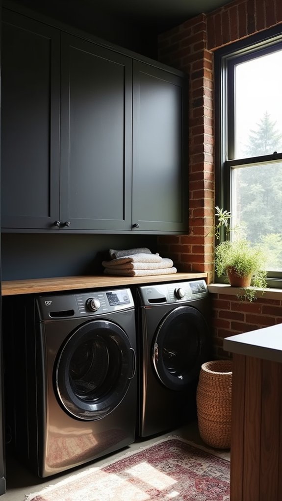 bold sophistication in laundry