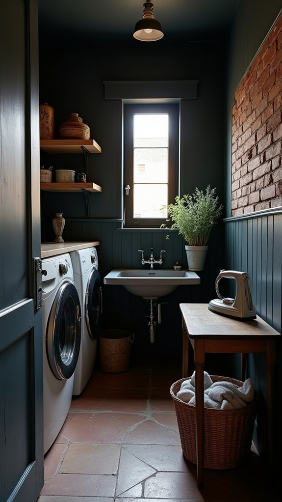 bold sophistication in laundry