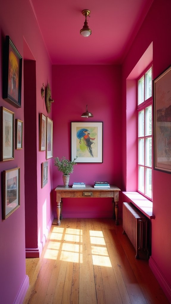 bold statement vibrant hue