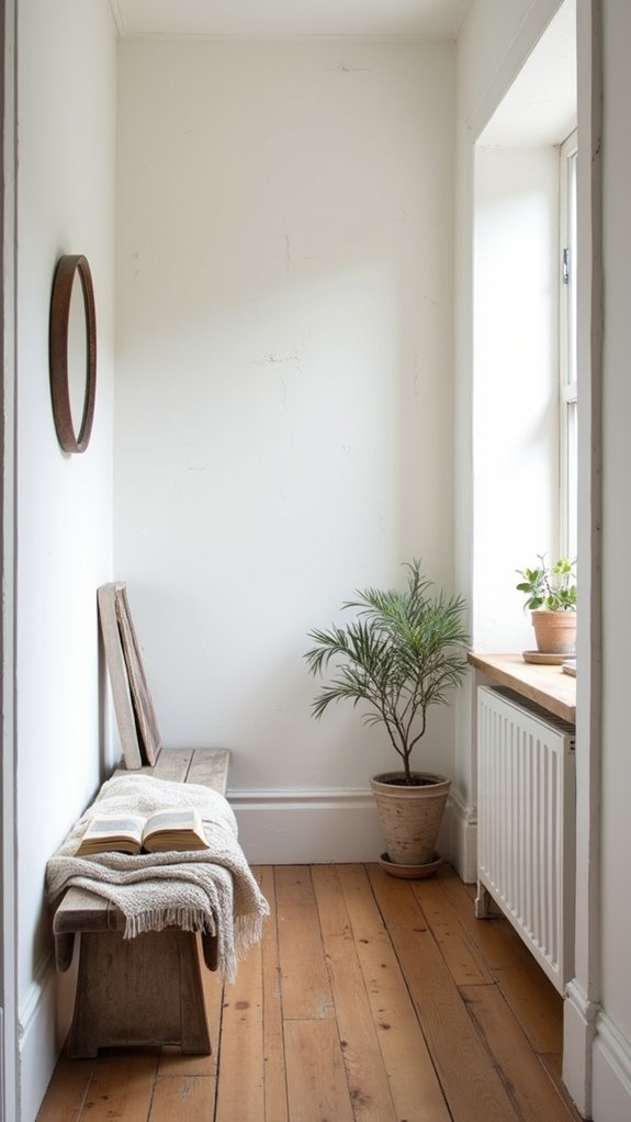 bright airy modern backdrop