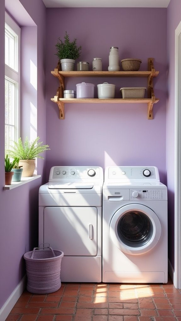 bright airy serene laundry