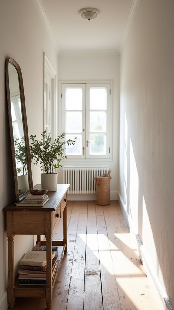 bright airy versatile hallway