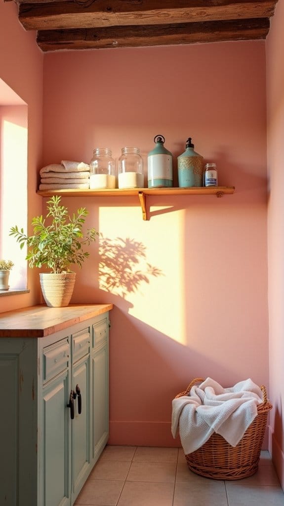 bright and uplifting laundry