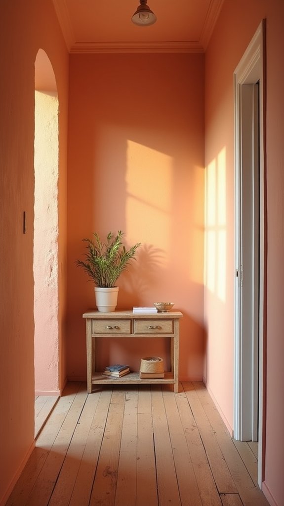 bright warm inviting hallway