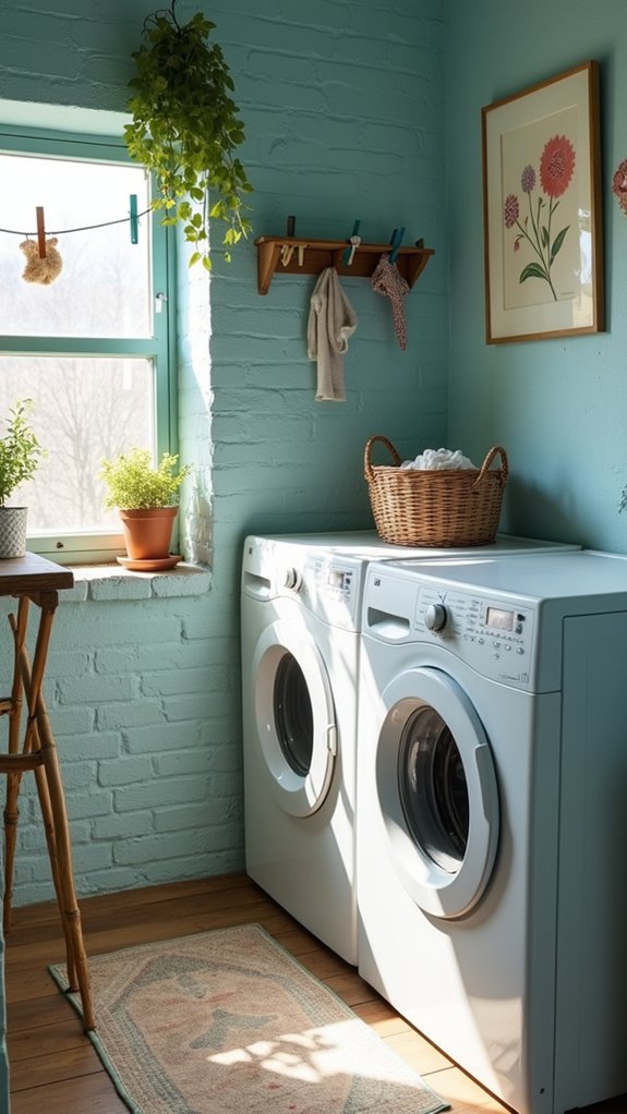 calm serene laundry retreat