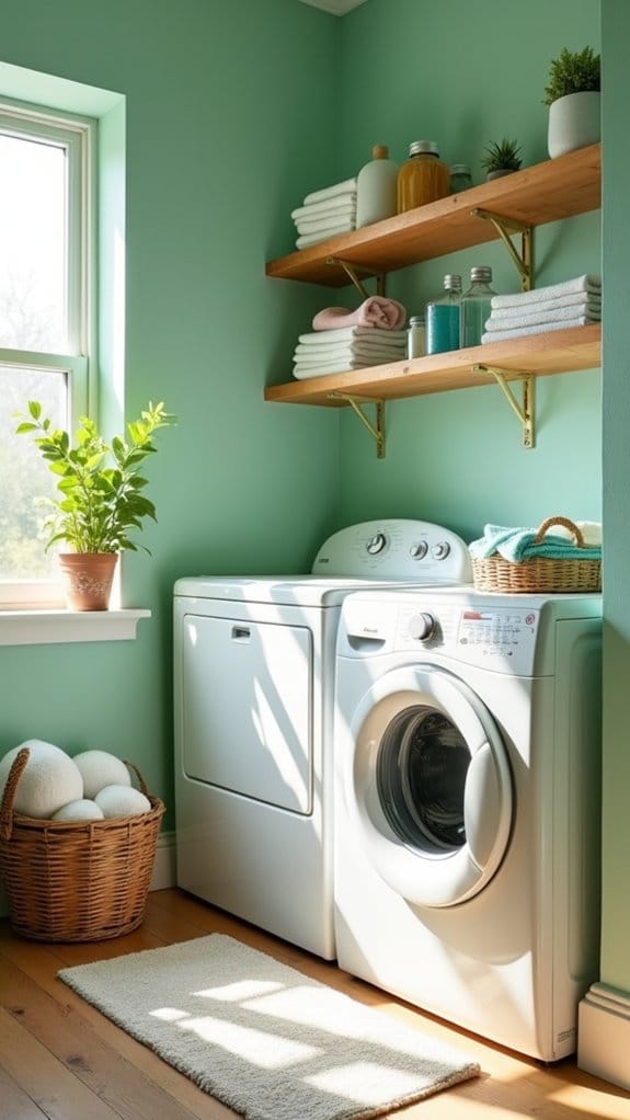 calming revitalizing laundry atmosphere