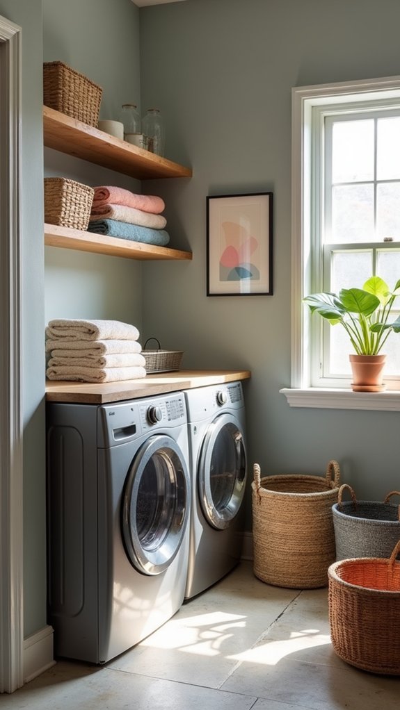 calming soft gray retreat