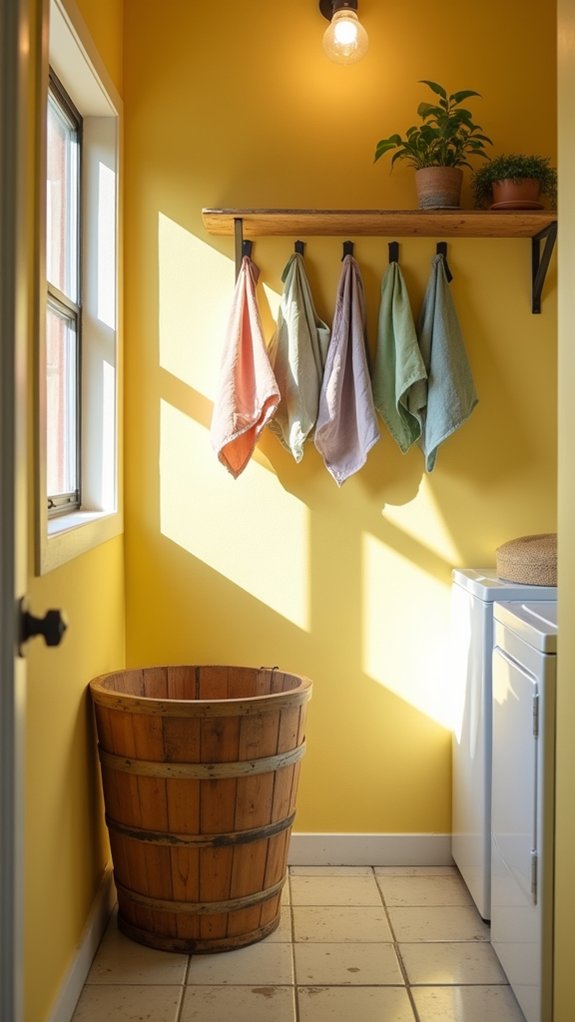 cheerful brightness transforms chores