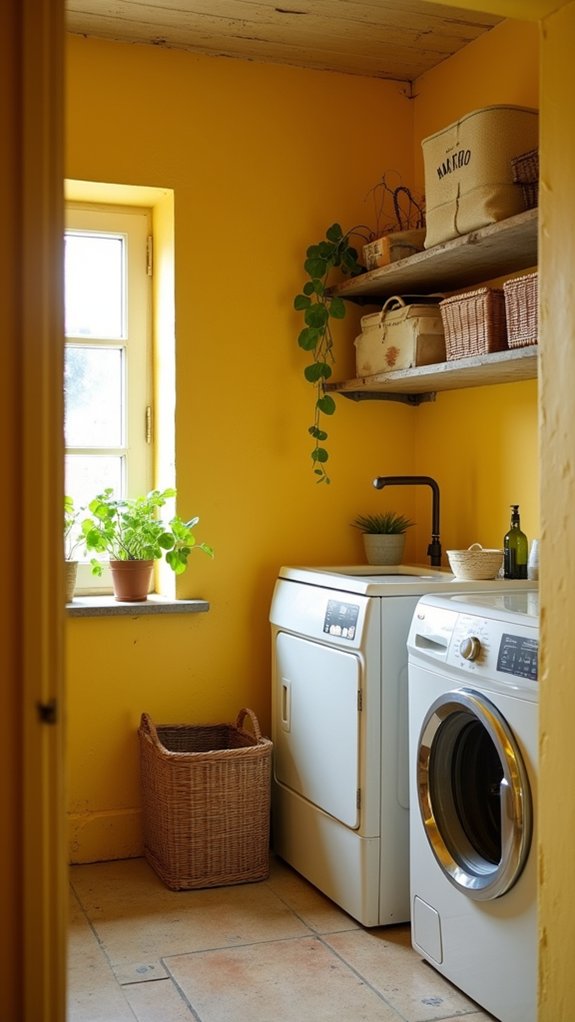 cheerful energy transforms laundry