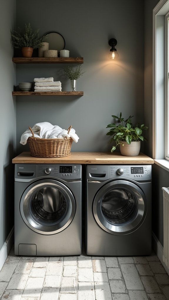 chic sophistication in laundry