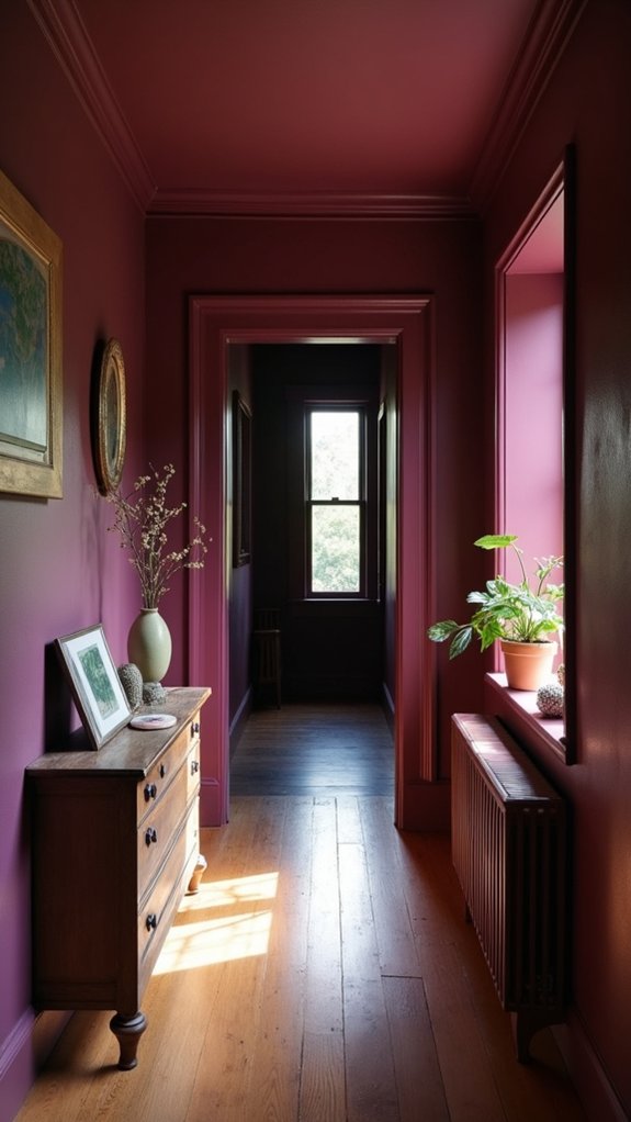 cozy elegant hallway transformation