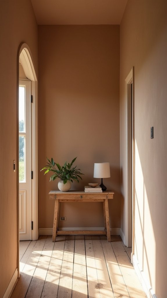 cozy versatile hallway color