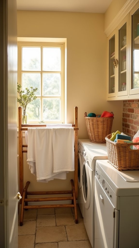 cozy warm laundry retreat