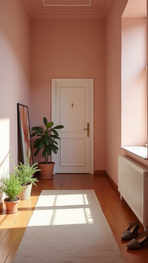 dusty rose romantic retreat