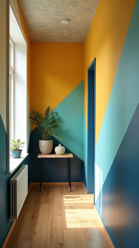 dynamic geometric hallway designs