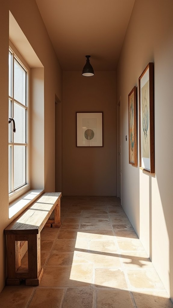 earthy taupe creates warmth
