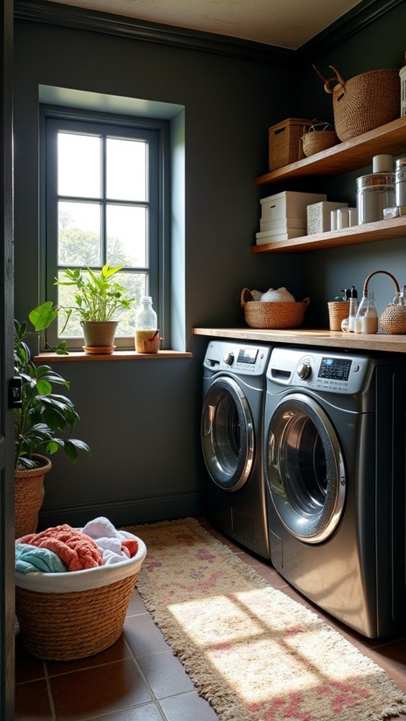 elegant charcoal gray ambiance