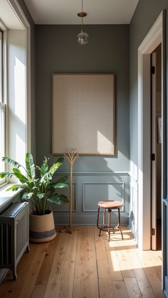 elegant grey textured accents