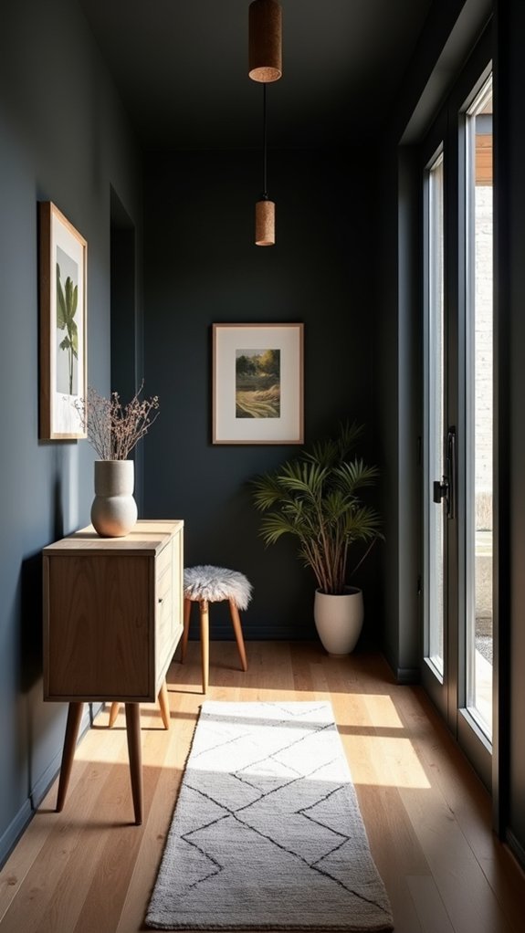 elegant hallway transformation choice