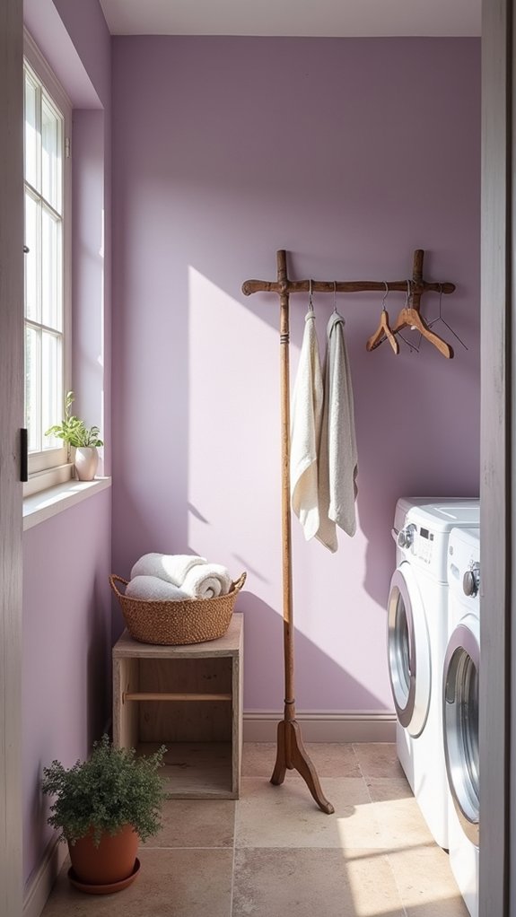 elegant light lilac sanctuary