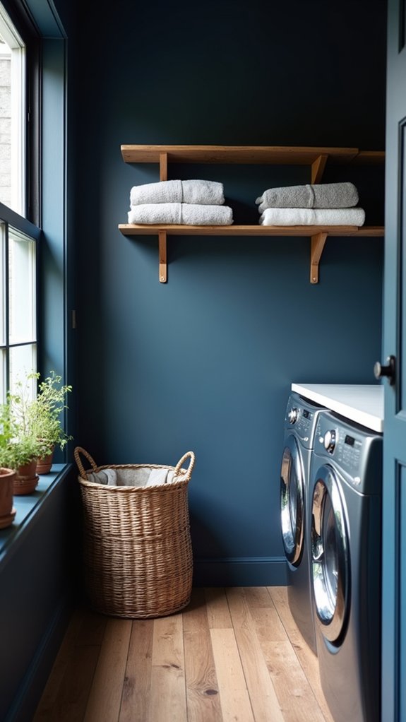 elegant navy blue sophistication