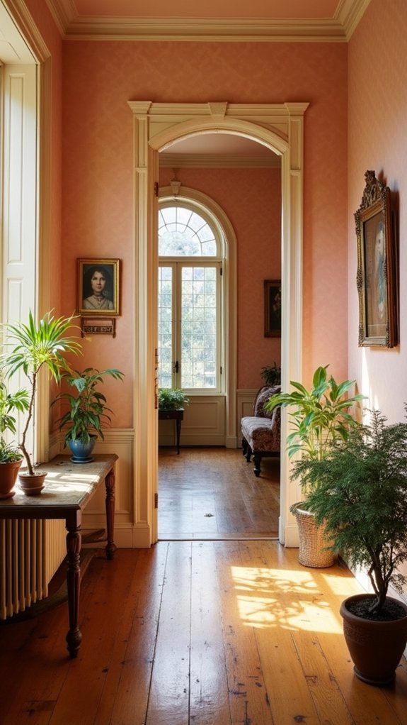 elegant warmth in architecture