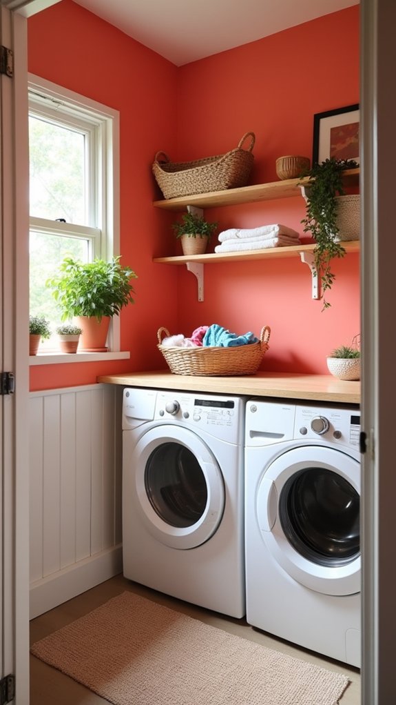 energizing bright coral oasis