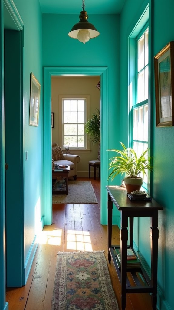 energizing vibrant hallway transformation