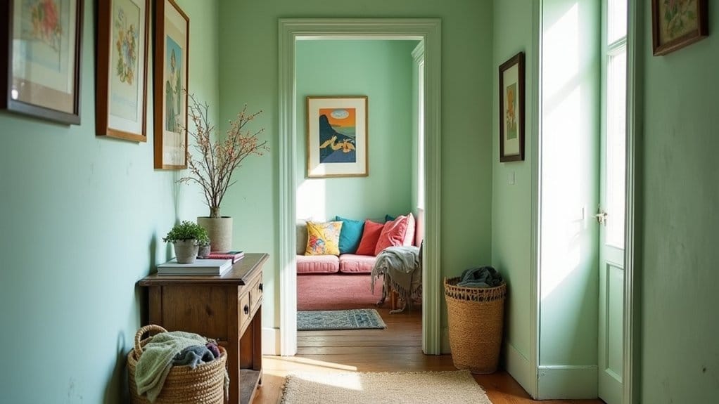fresh hallway paint ideas