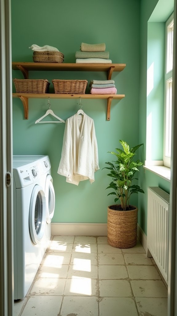 fresh lively laundry atmosphere