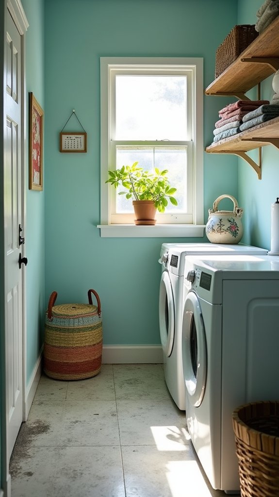 invigorating aqua blue ambiance