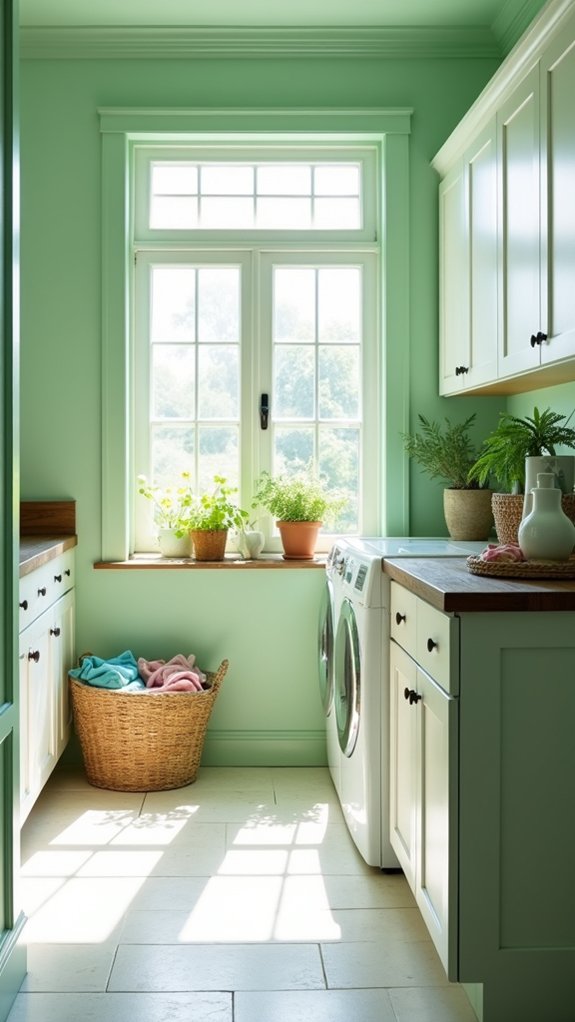 invigorating minty fresh green