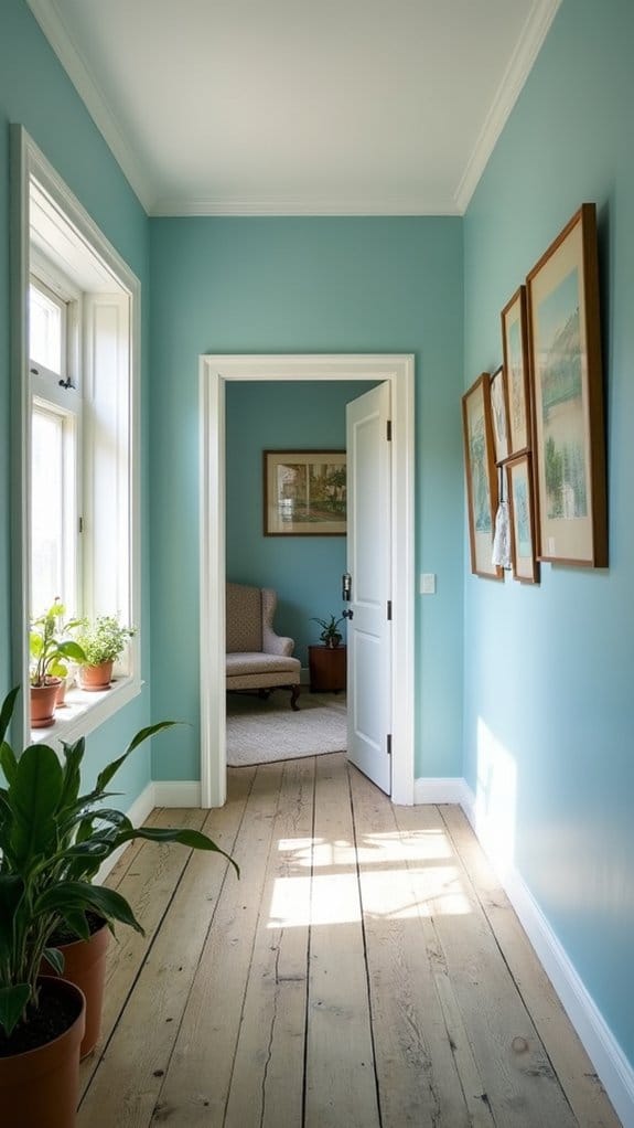 invigorating pale sky blue