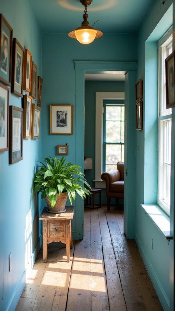 inviting tranquil hallway hue
