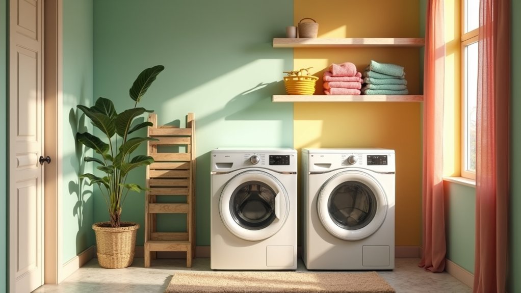 laundry room color inspiration