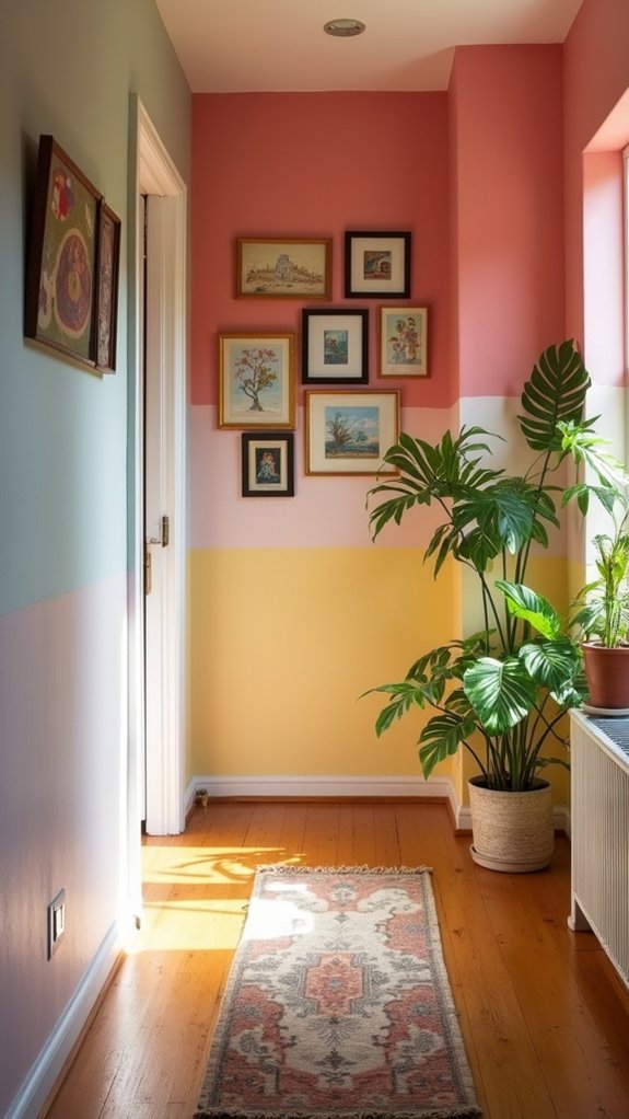 layered paint adds depth