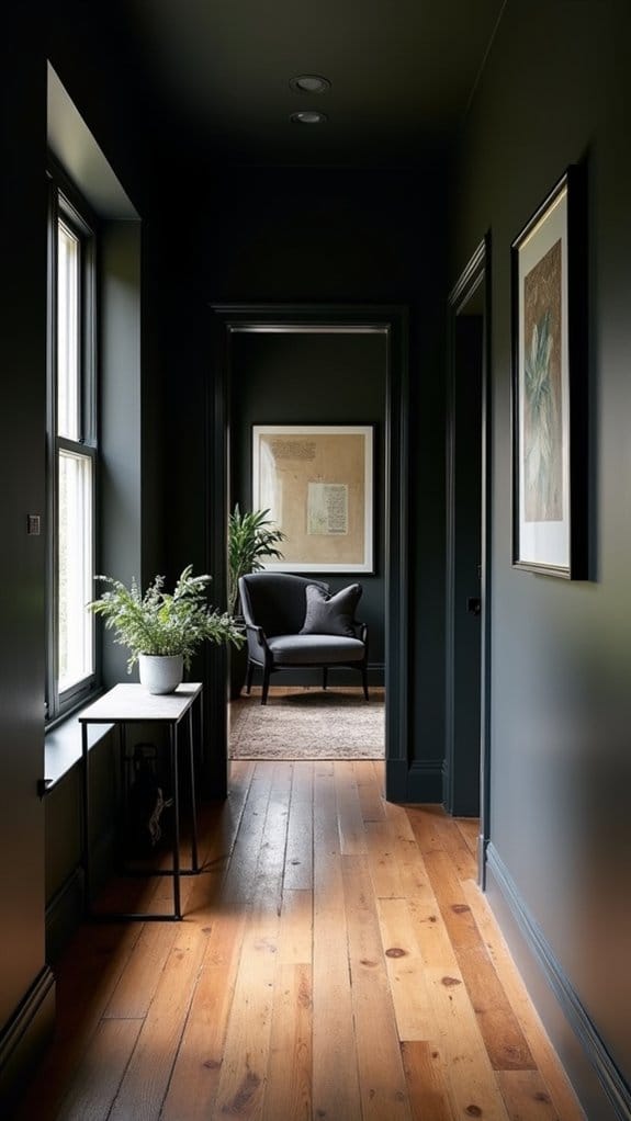 modern sophistication with charcoal