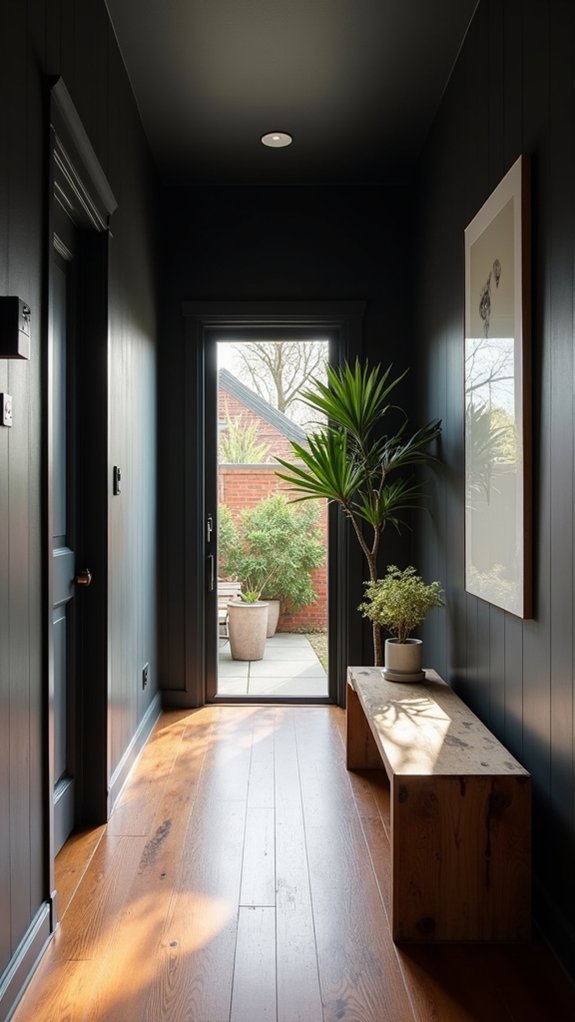 modern sophistication with contrast