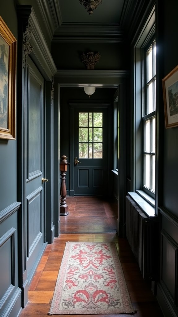 moody charcoal enhances sophistication