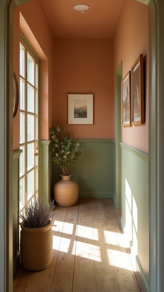 muted earth tones tranquility