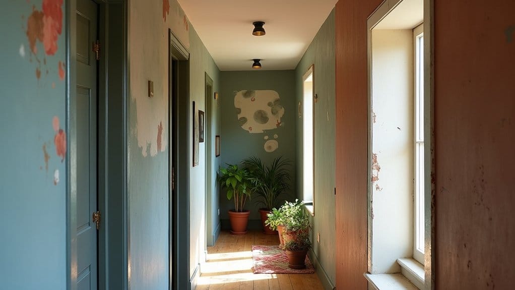 narrow hallway paint inspiration