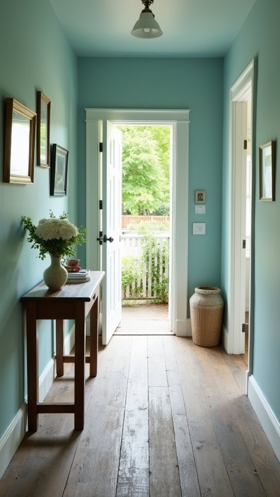 refreshing airy hallway hue