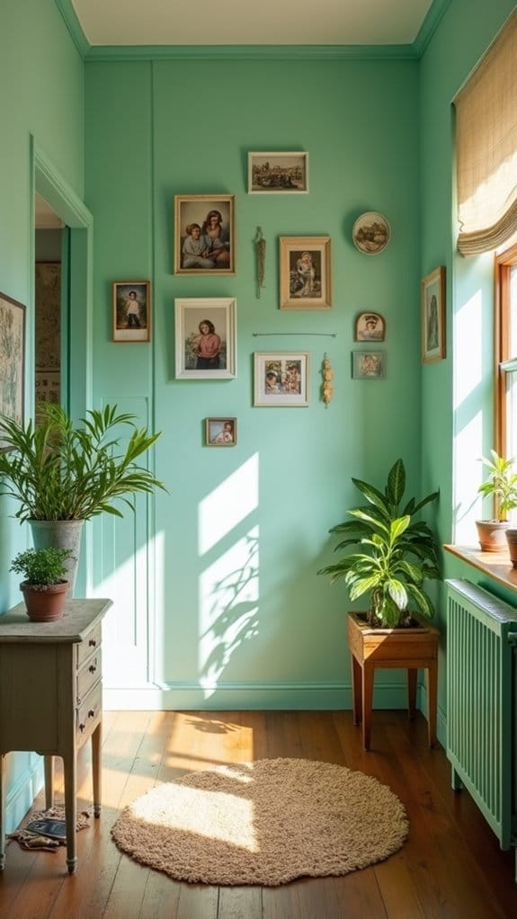 refreshing mint green transformation