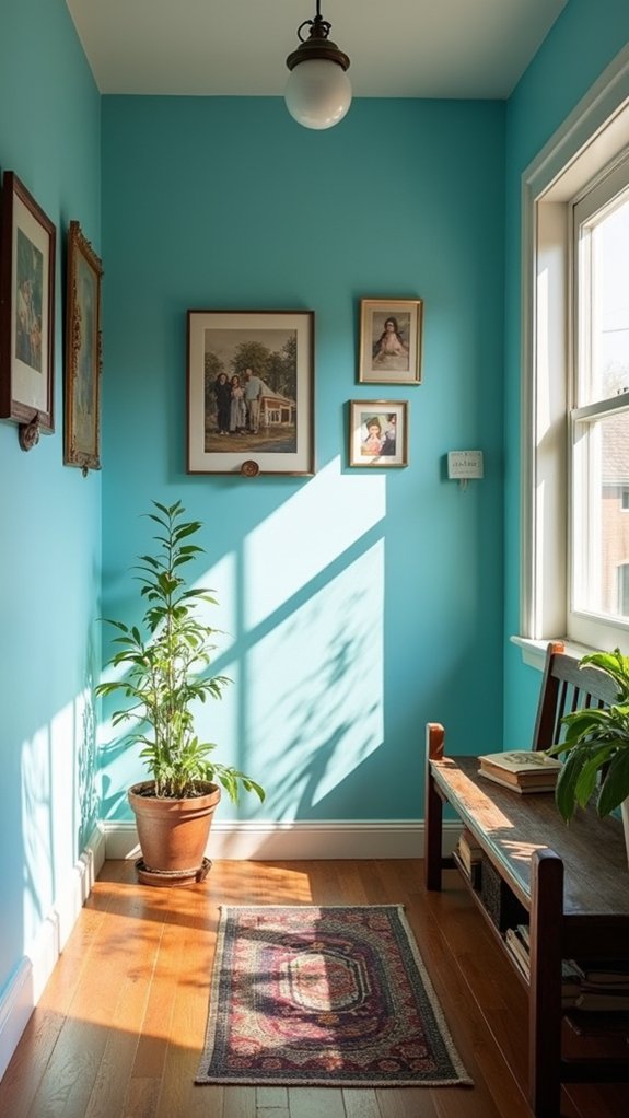 rejuvenating calmness in hallways