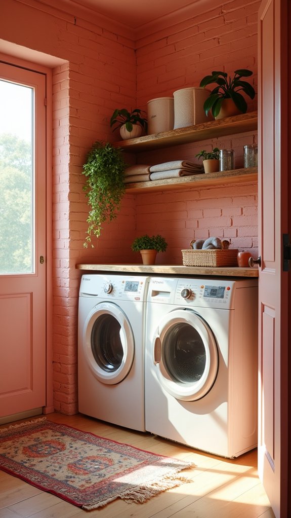 revitalizing cheerful laundry space