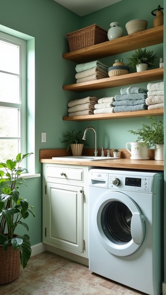 revitalizing seafoam green retreat