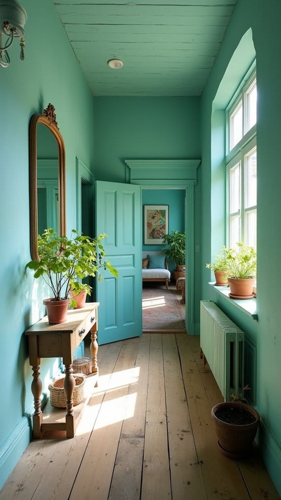 revitalizing tranquil hallway oasis