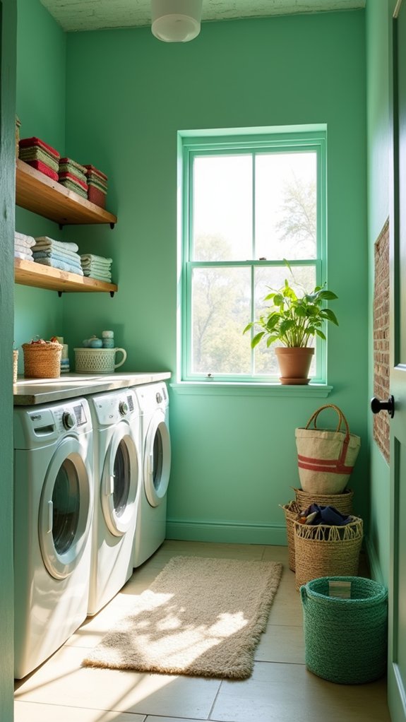 revitalizing uplifting laundry space