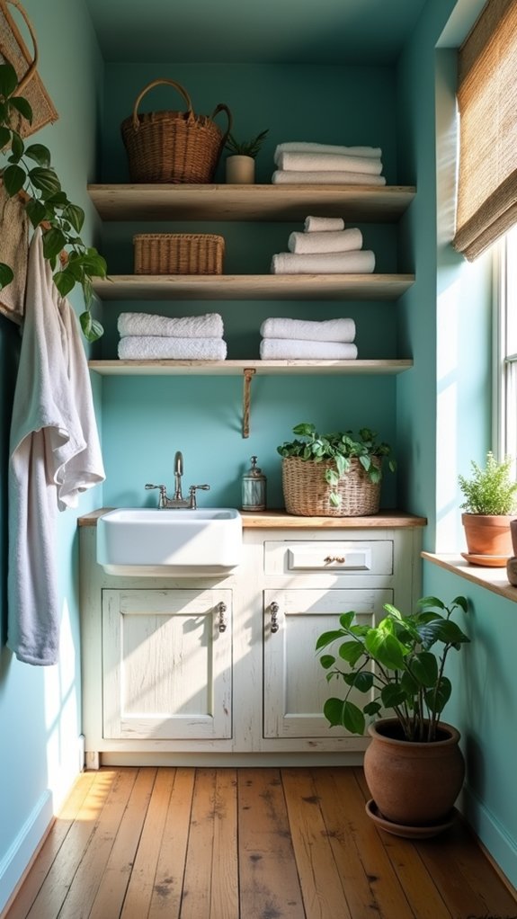 revitalizing vibrant laundry atmosphere