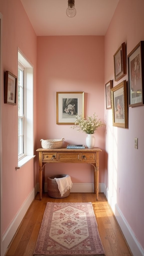 romantic soft blush ambiance